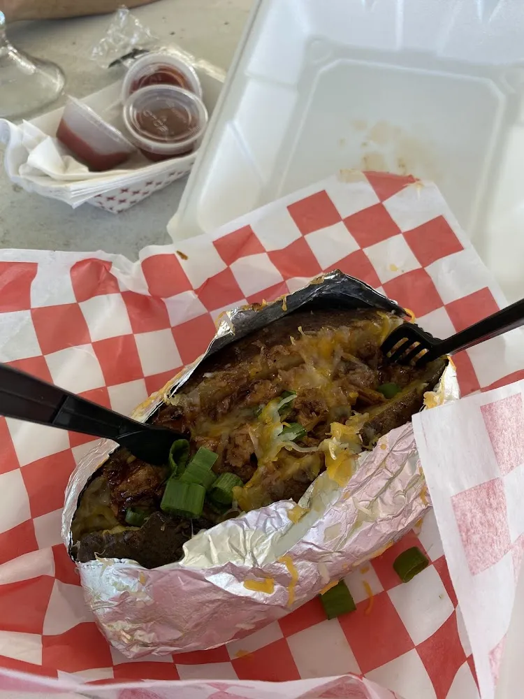 BBO Loaded Baked Potato
