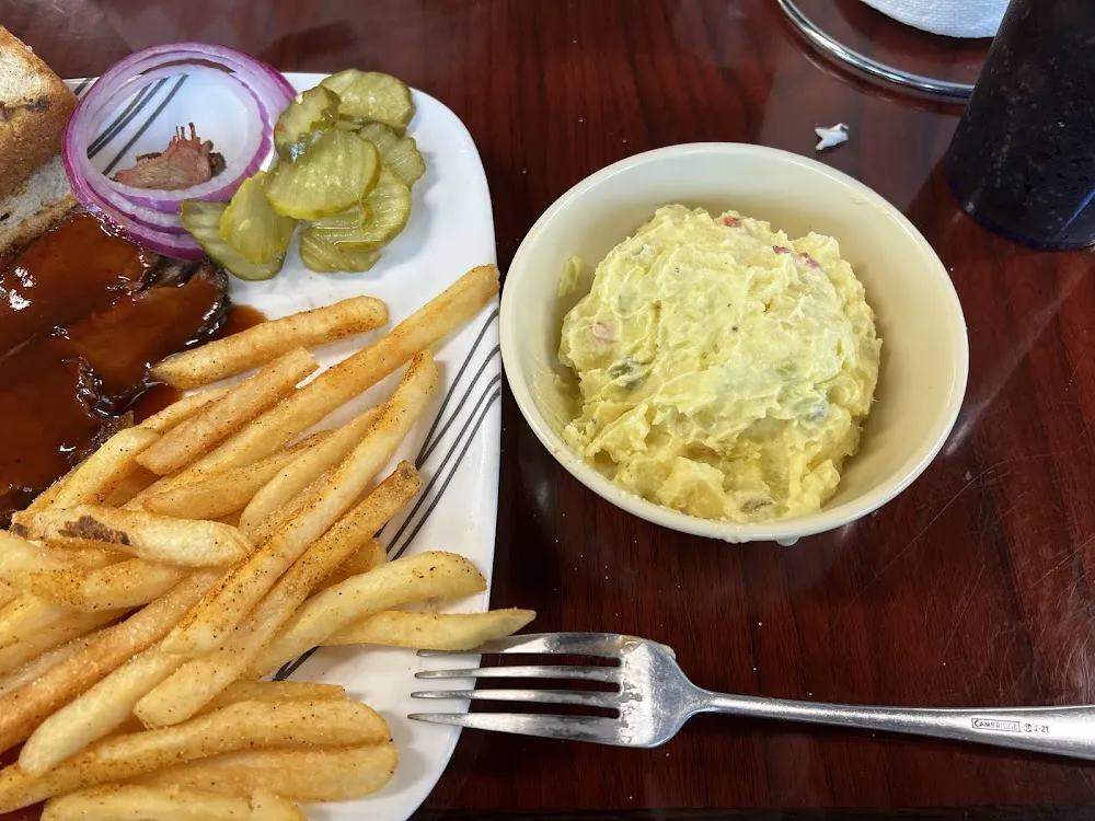 Brisket and Fries